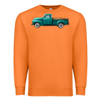 Carrot western truck left side view Premium Sweatshirt - FaDigitalArtStudio