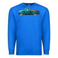 True Royal western truck left side view Premium Sweatshirt - FaDigitalArtStudio