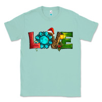 Seafoam Western Gemstone Christmas Love Classic Tee - RanaPortraitStore