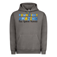 Pigment Tornado down right amazing down syndrome awareness Urban Hoodie - MaliasSmallBusiness