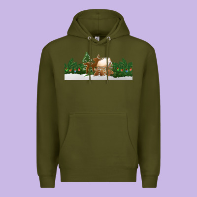 Christmas Cookie Jar Premium Hoodie Designed By Jasminsmagicworld