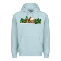 Blue Mist Christmas cookie jar Premium Hoodie - Jasminsmagicworld