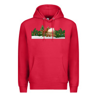 Cardinal Christmas cookie jar Premium Hoodie - Jasminsmagicworld