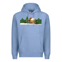 Colony Blue Christmas cookie jar Premium Hoodie - Jasminsmagicworld