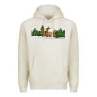 Oatmeal Heather Christmas cookie jar Premium Hoodie - Jasminsmagicworld
