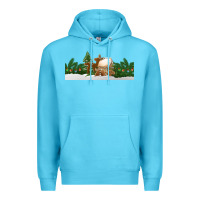 Ocean Blue Christmas cookie jar Premium Hoodie - Jasminsmagicworld