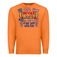 Carrot you look like the 4th of july makes me want a hot dog weal bad Premium Sweatshirt - CowhideDigitalArt
