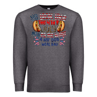 Charcoal Heather you look like the 4th of july makes me want a hot dog weal bad Premium Sweatshirt - CowhideDigitalArt