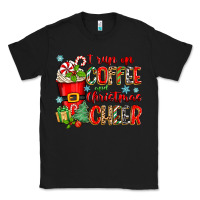 Black i run on coffee and christmas cheer Classic Tee - Zillion Design Studio