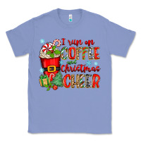 Colony Blue i run on coffee and christmas cheer Classic Tee - Zillion Design Studio