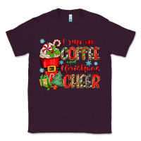 Plum i run on coffee and christmas cheer Classic Tee - Zillion Design Studio