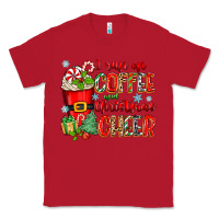 Red i run on coffee and christmas cheer Classic Tee - Zillion Design Studio