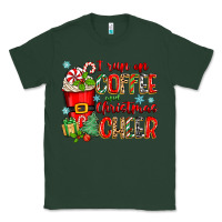 Sports Green i run on coffee and christmas cheer Classic Tee - Zillion Design Studio