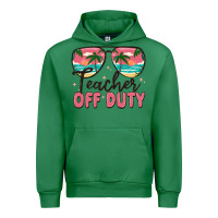 Emerald teacher off duty Urban Hoodie - MaliasSmallBusiness