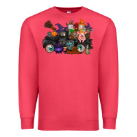 Cardinal halloween farm animals truck Premium Sweatshirt - RacoonDesign