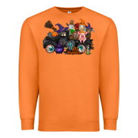 Carrot halloween farm animals truck Premium Sweatshirt - RacoonDesign