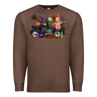 Chestnut halloween farm animals truck Premium Sweatshirt - RacoonDesign