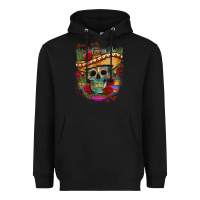 Black mexican skeleton Heavyweight Hoodie - CTS Tumbler Store