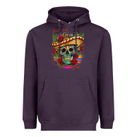 Mexican Skeleton Heavyweight Hoodie | Teevron