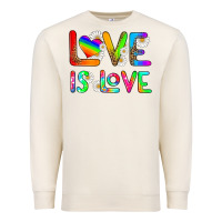 Sandshell love is love Premium Sweatshirt - HRA Design Shop