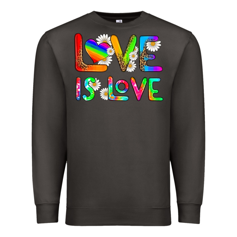 Love Is Love Premium Sweatshirt by HRA Design Shop | Teevron