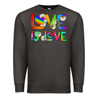 Smoke love is love Premium Sweatshirt - HRA Design Shop