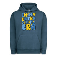Pigment Midnight Navy in my extra chromosome era Urban Hoodie - MaliasSmallBusiness