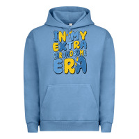 Pigment Pebble Blue in my extra chromosome era Urban Hoodie - MaliasSmallBusiness