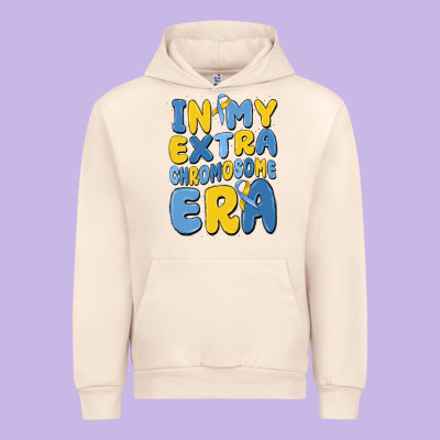 In My Extra Chromosome Era Urban Hoodie Designed By Maliassmallbusiness