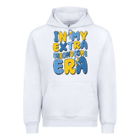White in my extra chromosome era Urban Hoodie - MaliasSmallBusiness