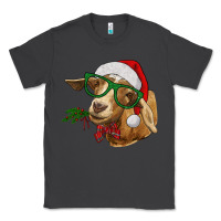 Smoke Christmas Glasses Goat Classic Tee - RanaPortraitStore