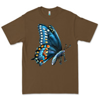 Cacao Black Shallowtail Premium Tee - LillyAllenDesigns