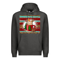 Charcoal Heather Christmas coffee Premium Hoodie - Jasminsmagicworld