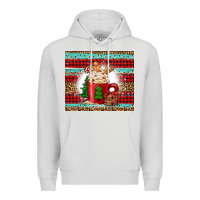 Dove Grey Christmas coffee Premium Hoodie - Jasminsmagicworld
