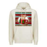 Oatmeal Heather Christmas coffee Premium Hoodie - Jasminsmagicworld