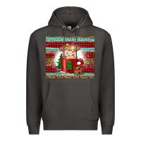 Smoke Christmas coffee Premium Hoodie - Jasminsmagicworld