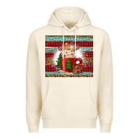 Tofu Christmas coffee Premium Hoodie - Jasminsmagicworld