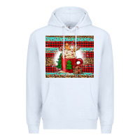 White Christmas coffee Premium Hoodie - Jasminsmagicworld