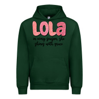 Forest Green lola in every season, she shines with grace Urban Hoodie - MaliasSmallBusiness