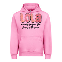Fuchsia Pink lola in every season, she shines with grace Urban Hoodie - MaliasSmallBusiness