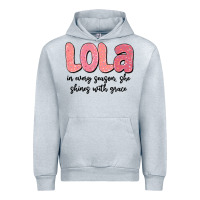 Heather Grey lola in every season, she shines with grace Urban Hoodie - MaliasSmallBusiness