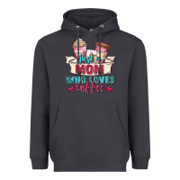 Smoke just a mom who loves coffee Heavyweight Hoodie - Zillion Design Studio