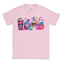 Bubblegum Pink nail hustler coffee cups Classic Tee - texasbilliewilder