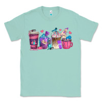 Seafoam nail hustler coffee cups Classic Tee - texasbilliewilder