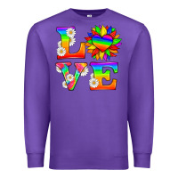 Love And Sunflower Premium Sweatshirt | Teevron