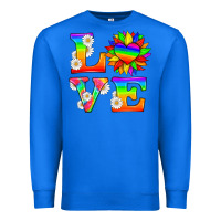 True Royal love and sunflower Premium Sweatshirt - HRA Design Shop
