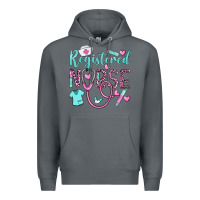 Rock registered nurse rn Premium Hoodie - BarkalooDesign