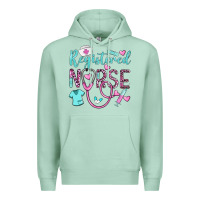 Seafoam registered nurse rn Premium Hoodie - BarkalooDesign