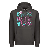 Smoke registered nurse rn Premium Hoodie - BarkalooDesign