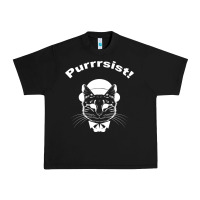Black Purrrsist Urban Heavy Tee - Bettercallsaul